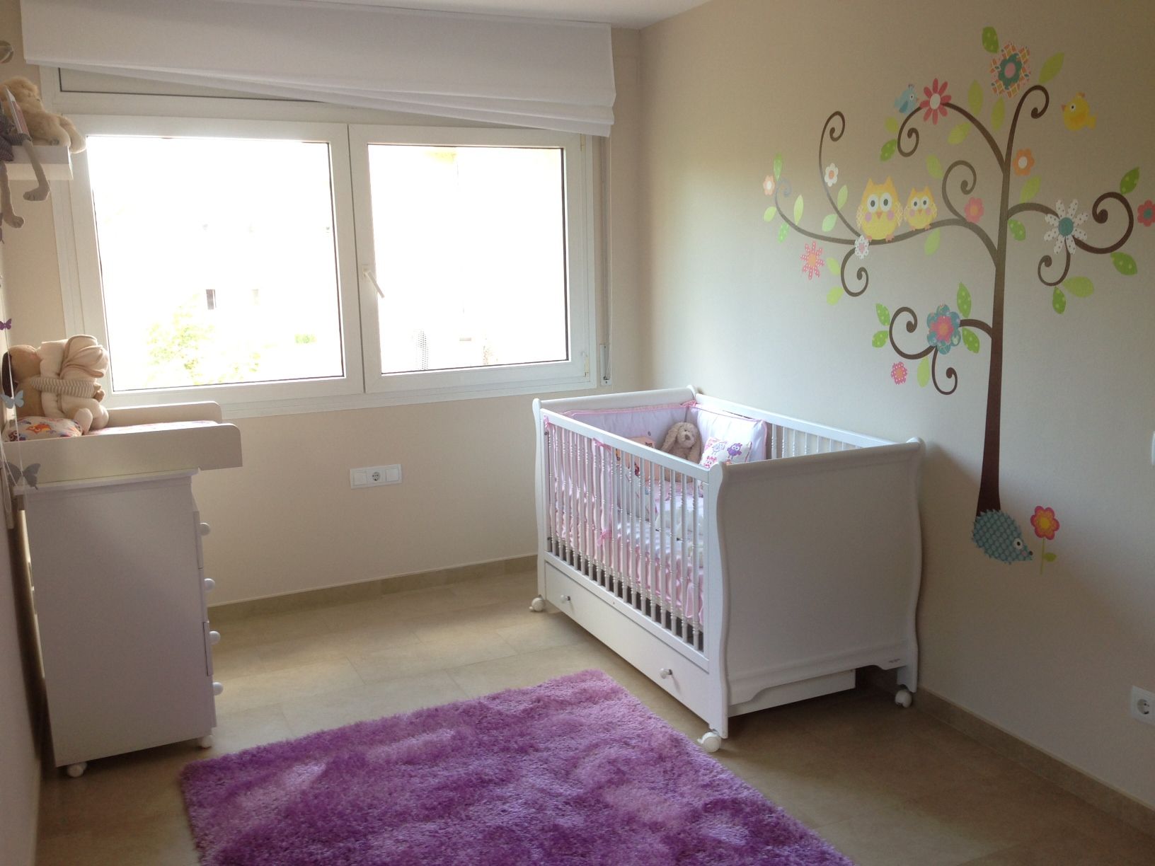 Habitación del bebe, con vinilo Totpint